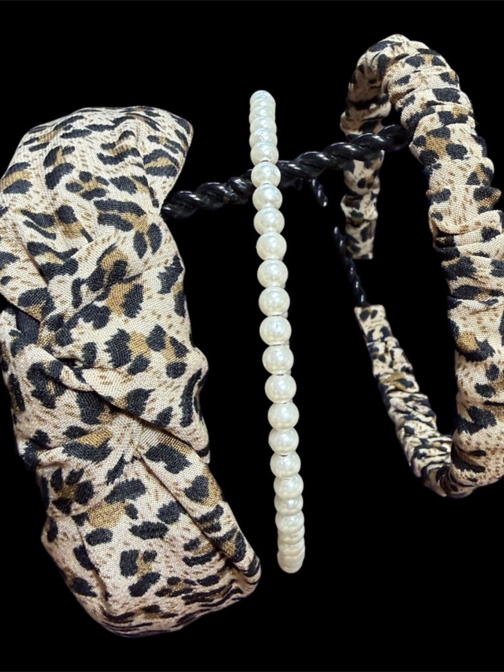 HEADBANDS - ANIMAL PRINT - GET 3